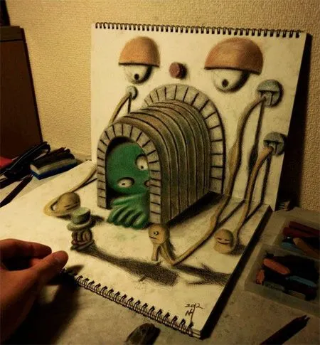 Díbujos a lápiz en 3D | Plastilina 2.0