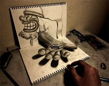 Díbujos a lápiz en 3D | Plastilina 2.0