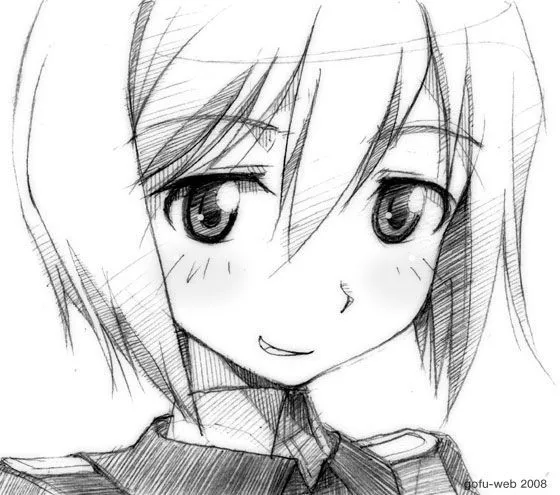 dibujos a lapiz de anime - Buscar con Google | CREACIONES DE ...