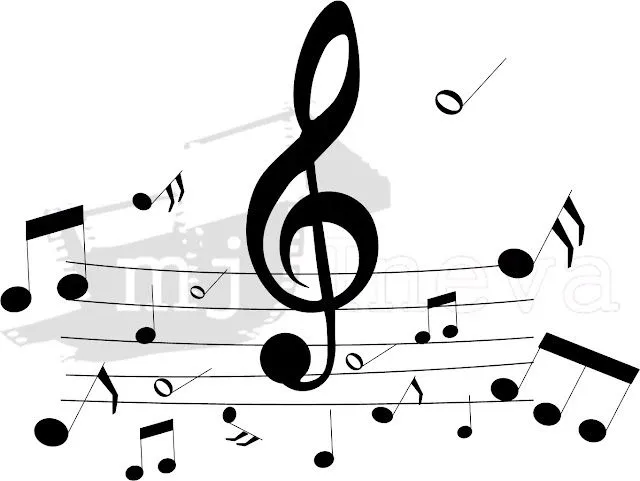 Dibujos de letras musicales para imprimir - Imagui