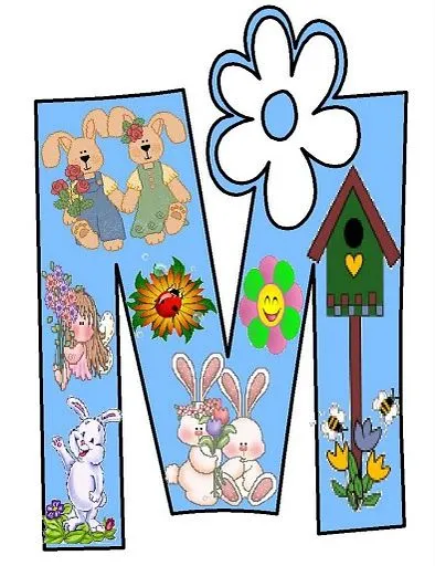 Dibujos letras primavera para imprimir - Imagenes y dibujos para ...