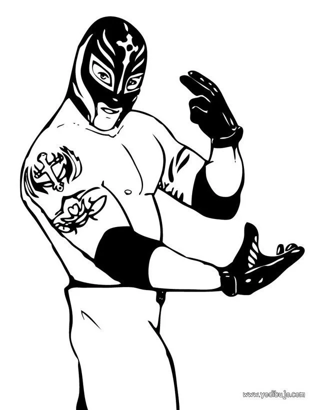 Dibujos de LUCHA LIBRE para colorear, El luchador Big Show para ...