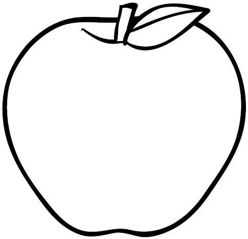 Dibujos de manzanas para imprimir - Imagui