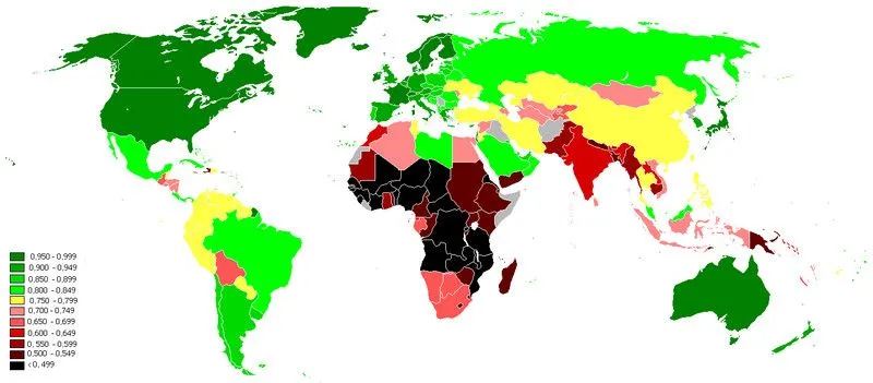 Mapa interactivo de la población mundial (educaplus) - Didactalia ...