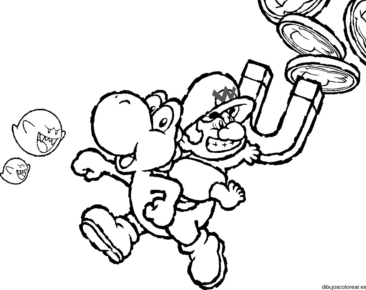 Dibujos de Mario Bros | Dibujos para Colorear