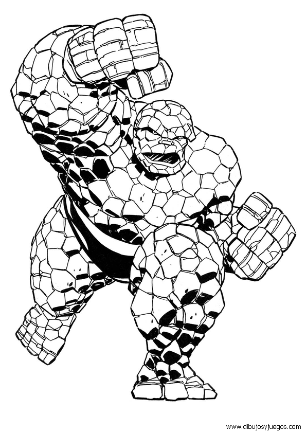 dibujos-marvel-comic-012 | Dibujos y juegos, para pintar y colorear