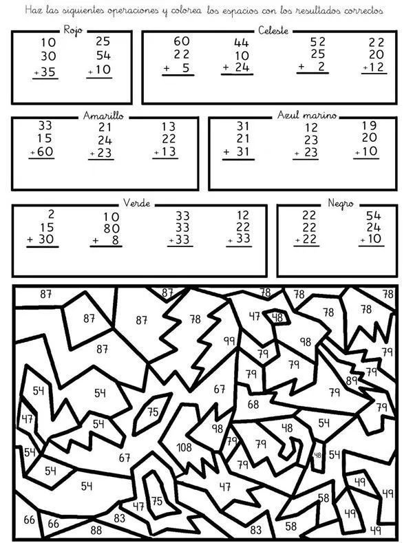 Dibujos de matematicas para colorear - Imagui | Educación | Pinterest
