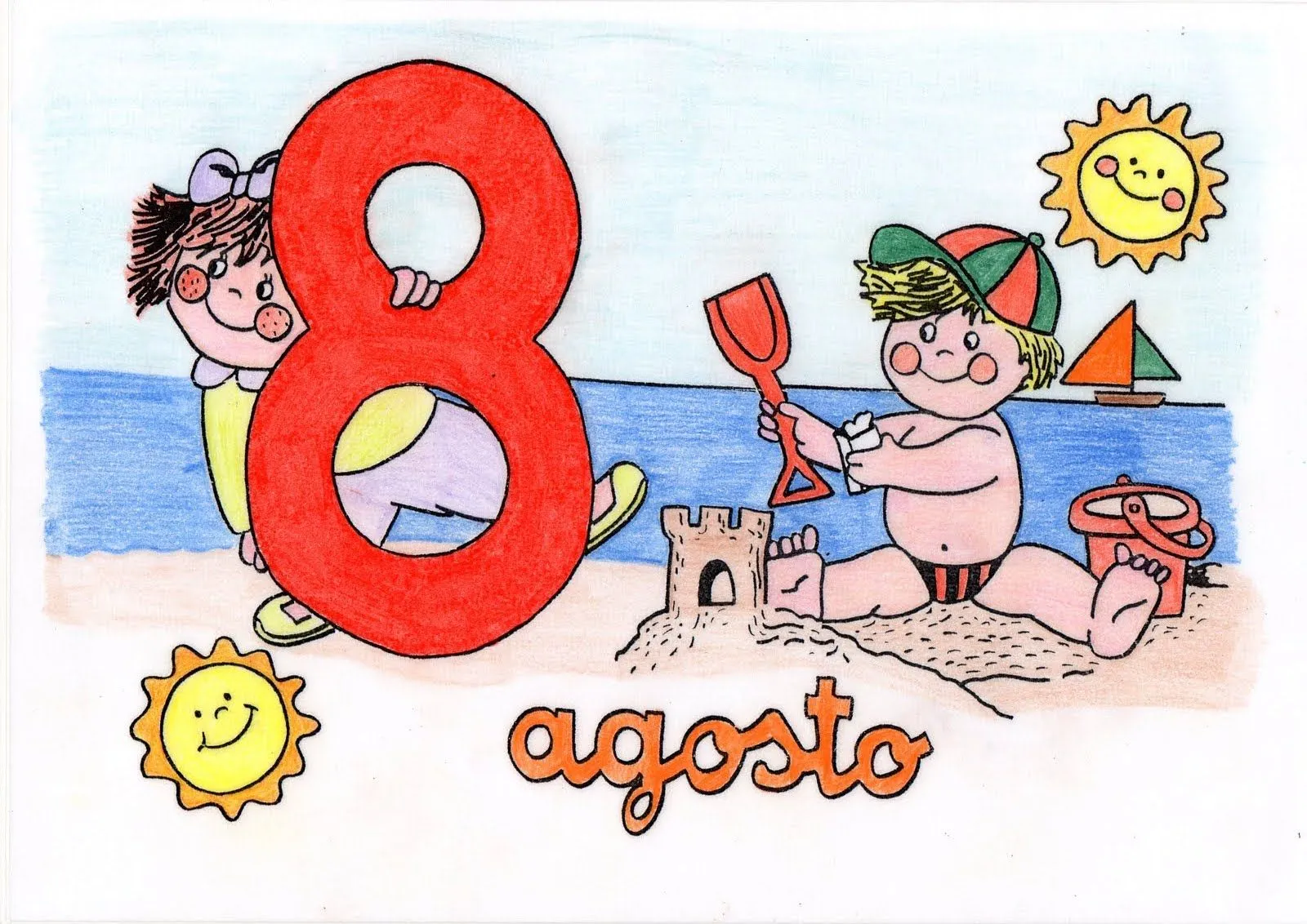 Dibujos de los meses del Año | Dibujos para Niños