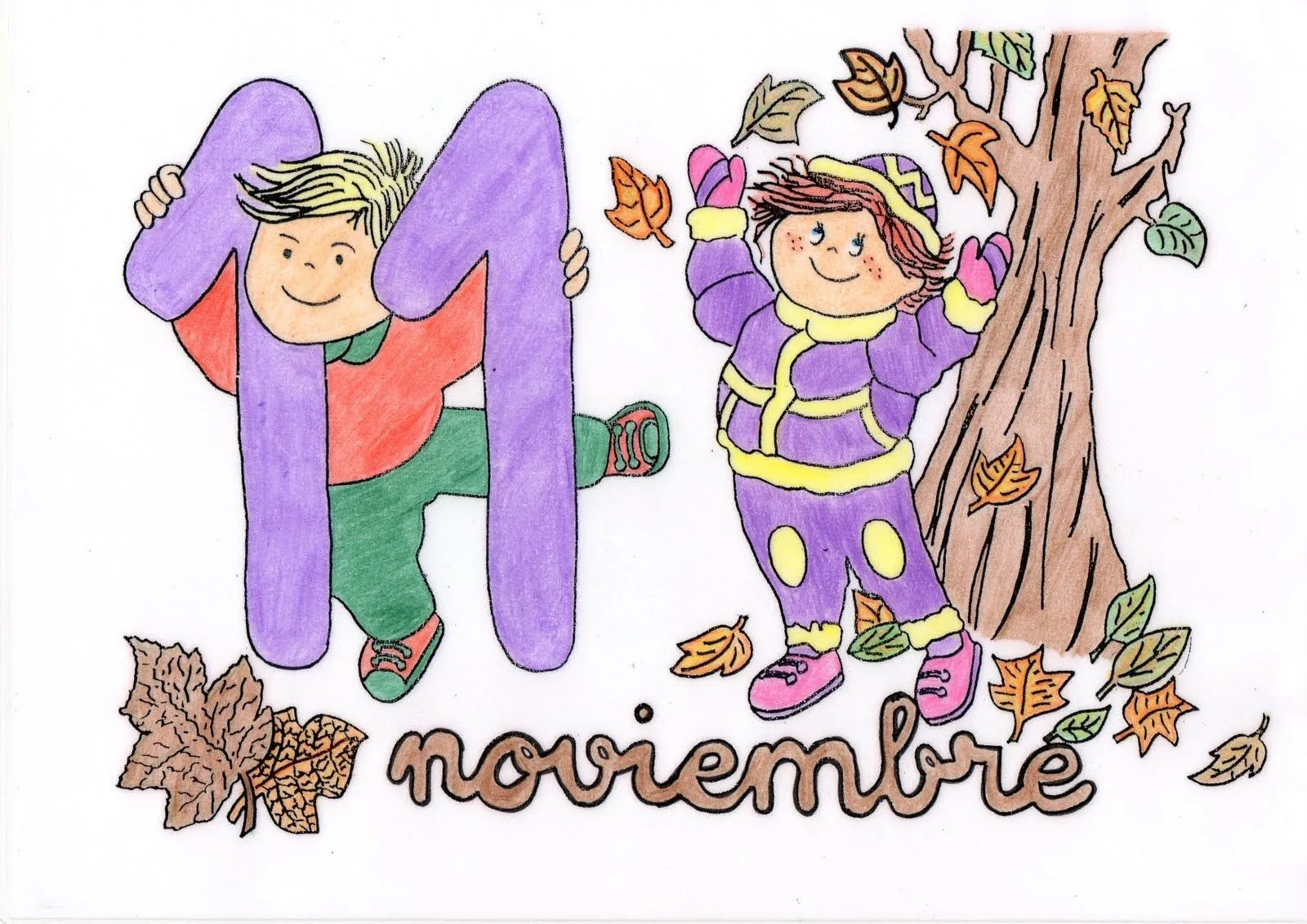 Dibujos de los meses del año - Imagui