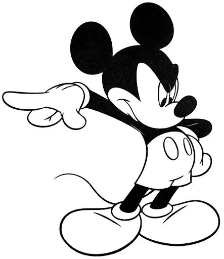 Dibujos de Mickey Mouse a color - Imagui