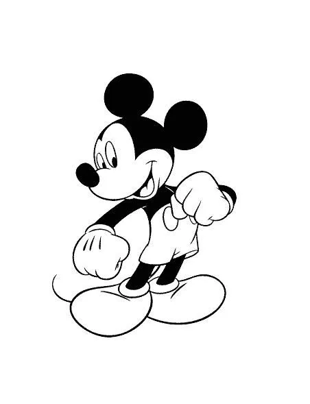 dibujos de mickey mouse para colorear | Manualidades, papiroflexia ...