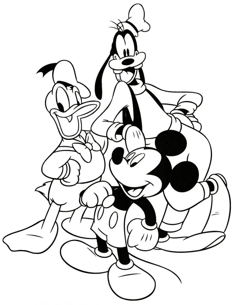 Dibujos de Mickey Mouse Para Imprimir y colorear Blog De ...