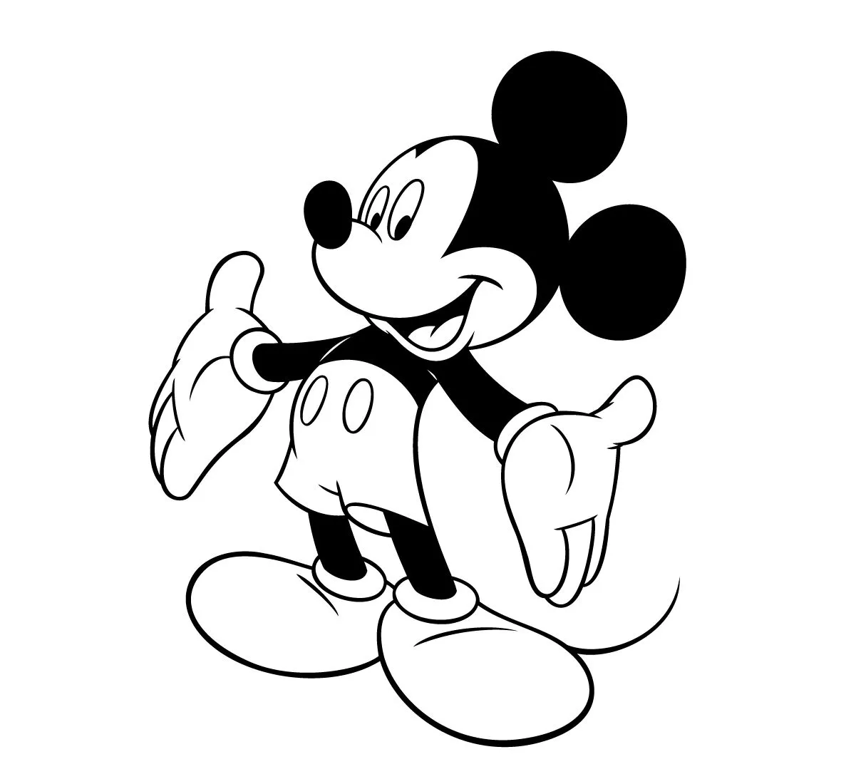 Dibujos de Mickey Mouse Para Imprimir y colorear Blog De ...