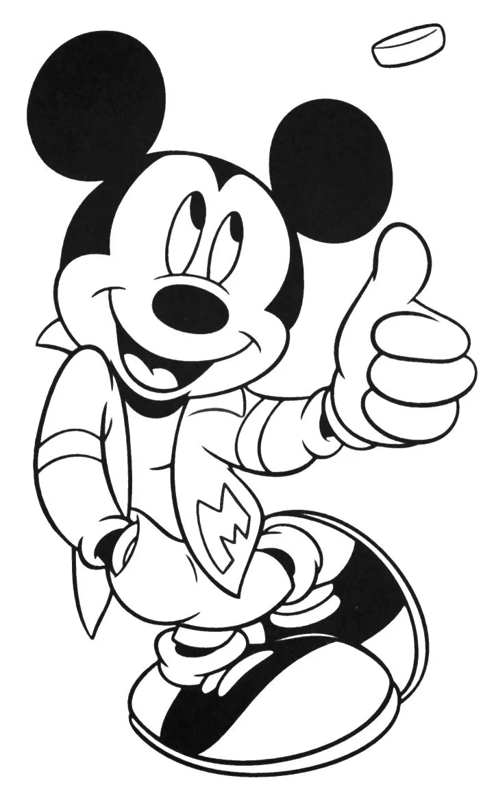 Dibujos de Mickey Mouse Para Imprimir y colorear Blog De ...