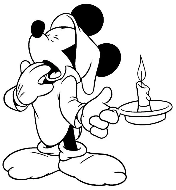 Mickey Mouse para colorear - Imagui