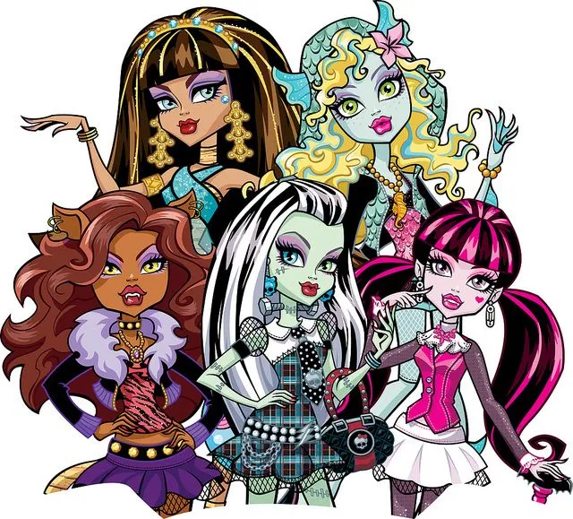 las chicas de monster high dibujos de monster high para