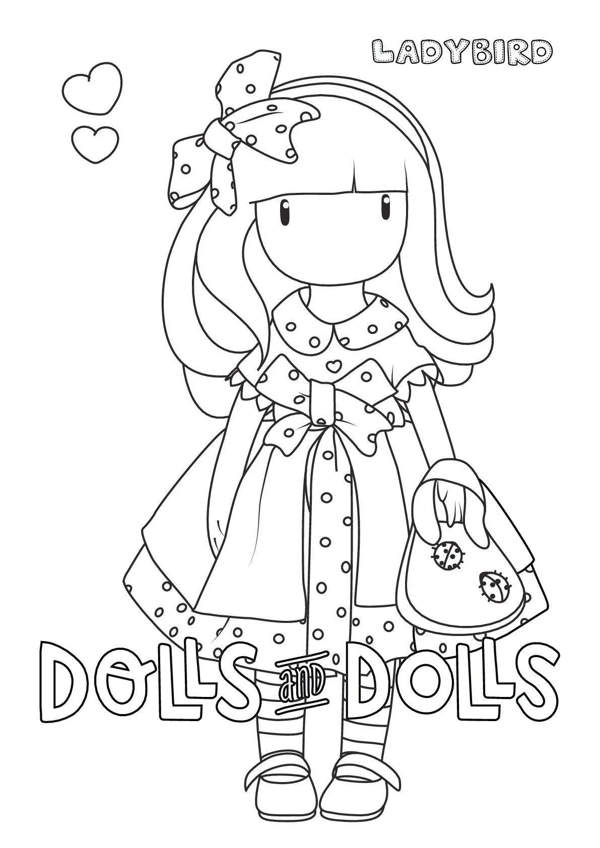 Dibujos de MUÑECAS para COLOREAR GRATIS - Dolls And Dolls