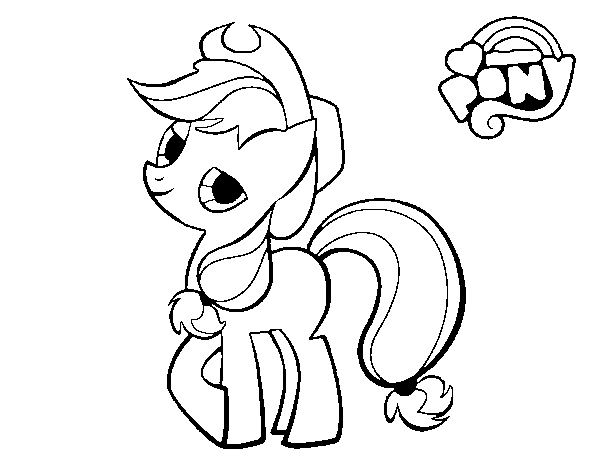 Dibujos de My Little Pony para colorear ~ Dibujos para Colorear ...