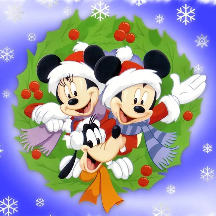 Dibujos De Navidad De Disney A Color