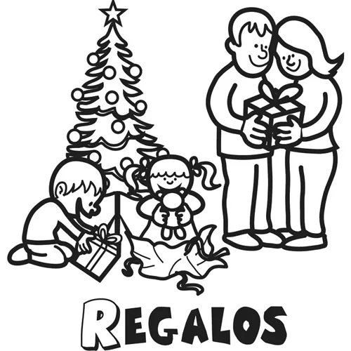 Dibujos de navidad. Ocio en casa, Colorear con niños y nietos ...