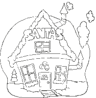 dibujos navideños para colorear | Trato o truco