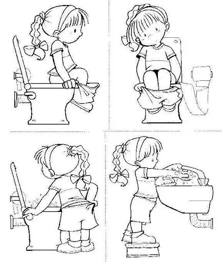 Dibujos de niños en el baño - Imagui