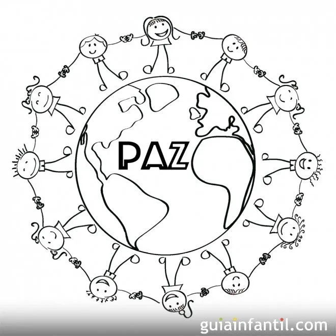 Dibujos de niños por la paz en el mundo - 10 Mandalas de la paz ...