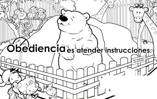 DIBUJOS CON NORMAS DE EDUCACION CIVICA PARA NIÑOS