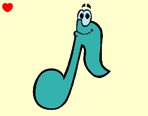 Dibujos de Notas musicales mas visitados para Colorear - Dibujos.net