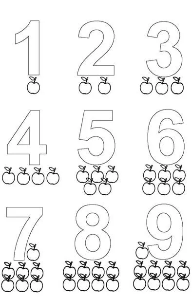 Numeros para recortar grandes - Imagui