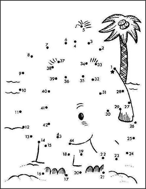 Dibujos de numeros del 1 al 30 - Imagui