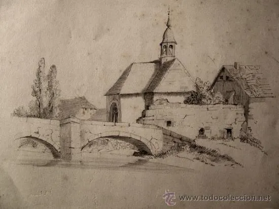 Dibujos de paisajes - Dibujos a lapiz