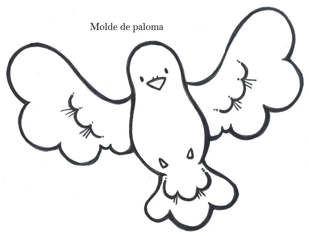 Dibujos de palomas para imprimir - Imagui