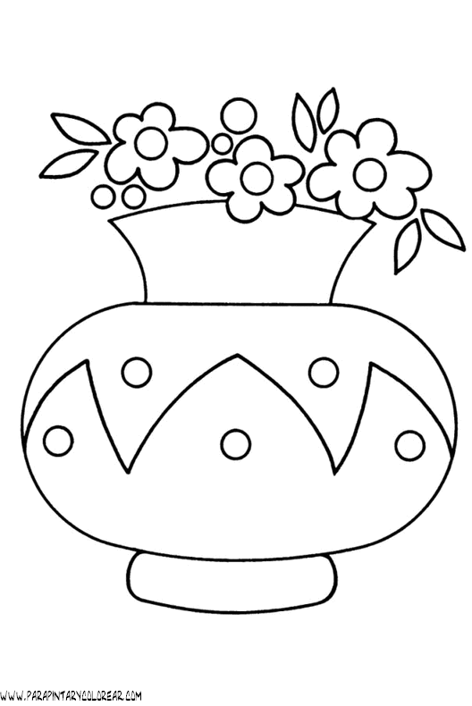 dibujos-para-pintar-de-flores- ...