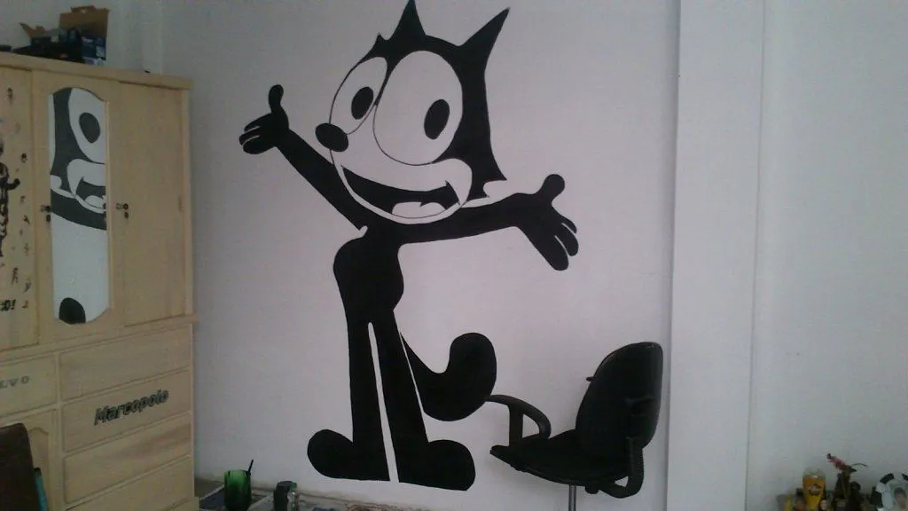 dibujos en pared | Decorar tu casa es facilisimo.