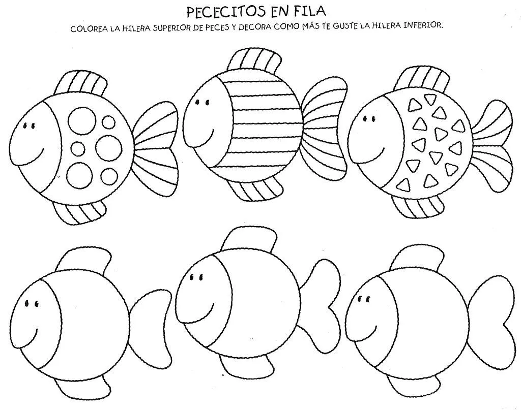 Dibujos De Peces Para Colorear Dibujos Para Colorear Imagixs MEMES ...