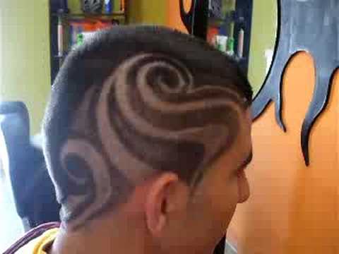 Dibujos en el pelo figuras alone tribal hair 2015 - Imagui