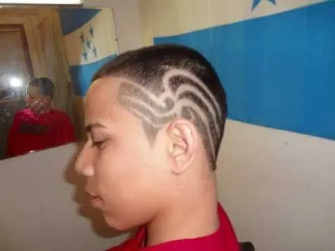 Dibujos en el pelo tribal hair alone - Imagui