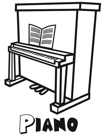 Dibujos de pianos - Imagui