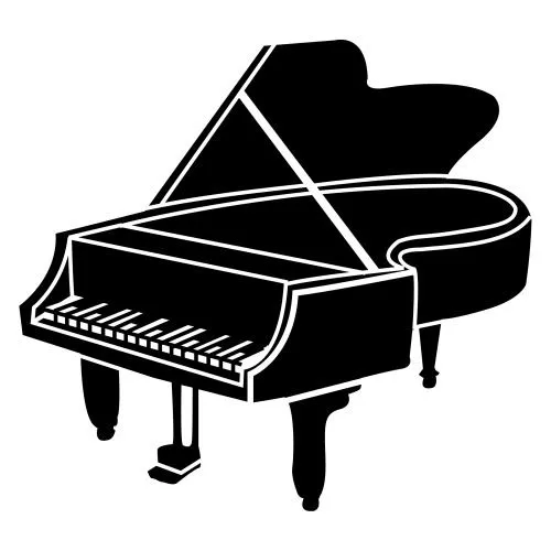 Piano de cola dibujo - Imagui