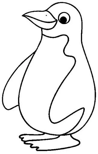 DIBUJOS DE PINGUINOS PARA PINTAR