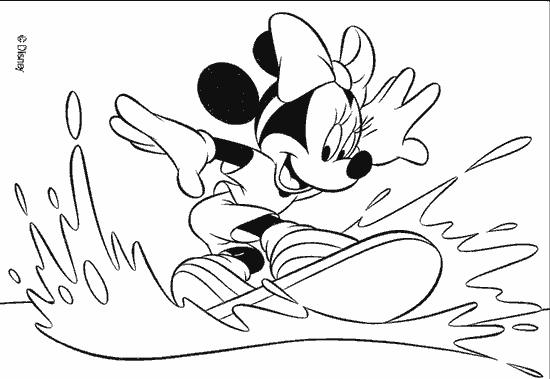 Disney - Mickey, Minie y amigos - Dibujos para colorear