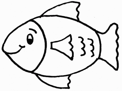 Para peces - Dibujos para colorear - aColorear