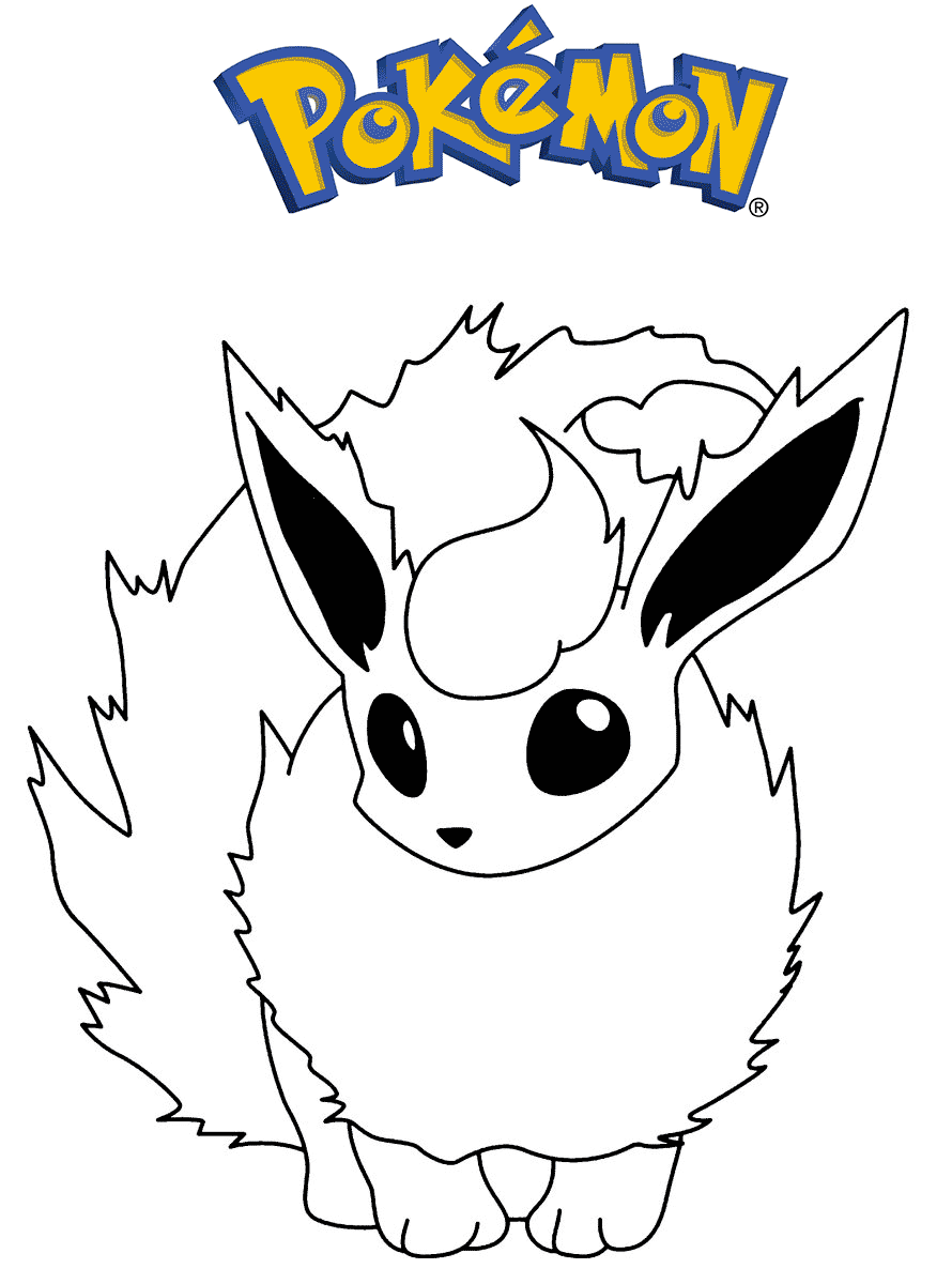 Dibujos para pintar de pokemon