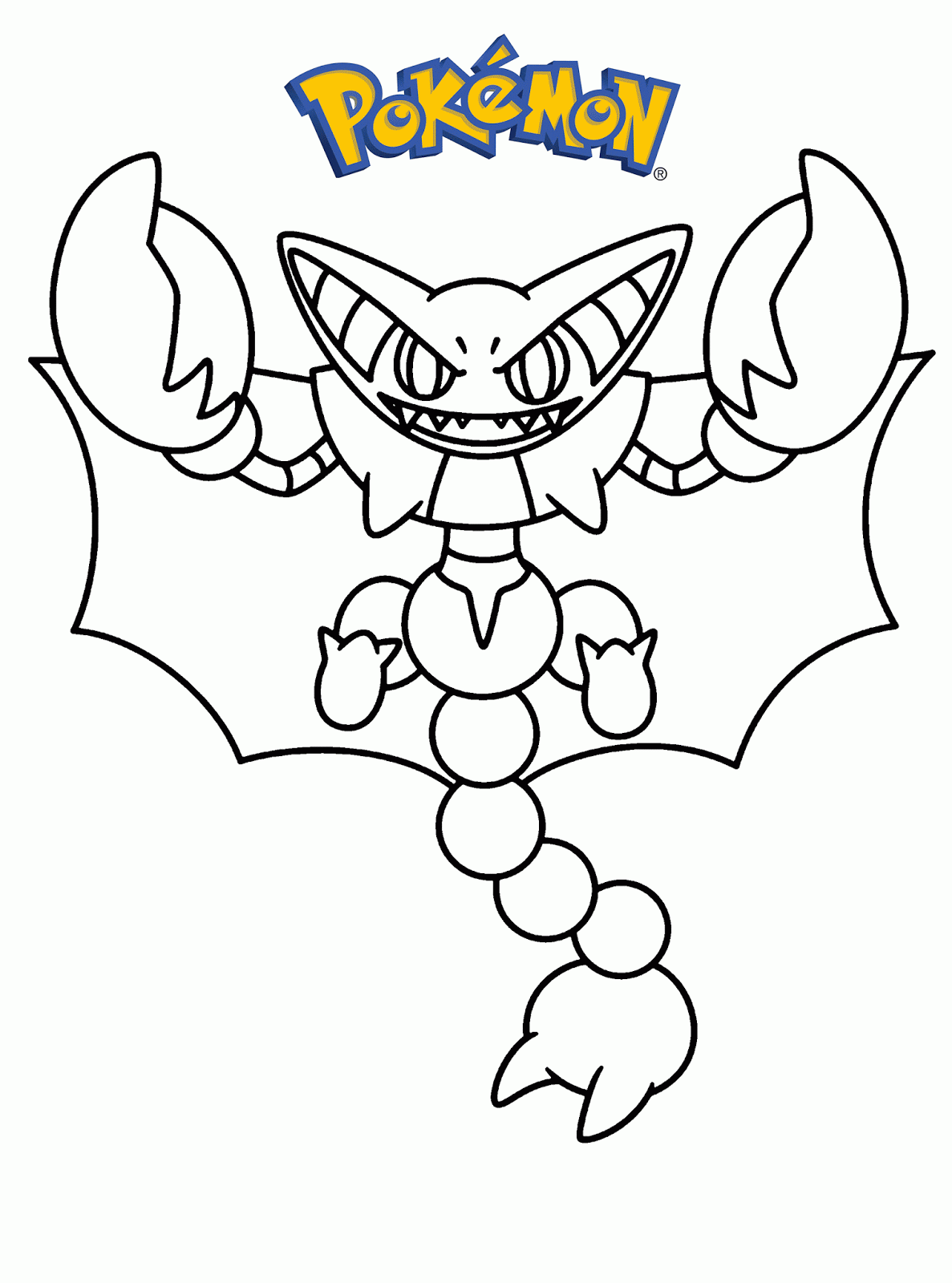 Dibujos para pintar de pokemon