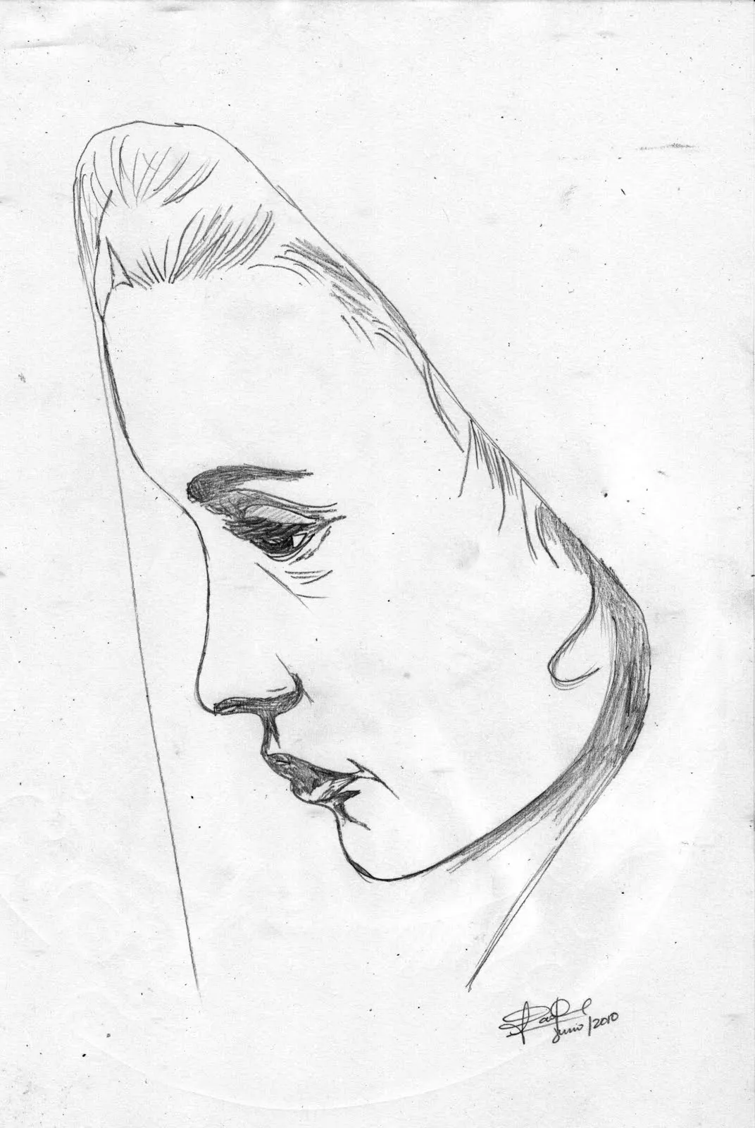 Cara triste dibujo color - Imagui