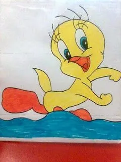 MIS DIBUJOS: PIOLIN VOLANDO