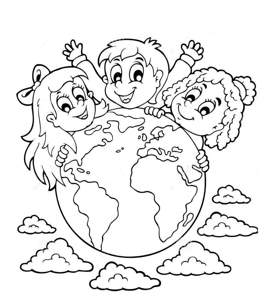 Dibujos de Planetas para colorear (90 Piezas). Imprima gratis