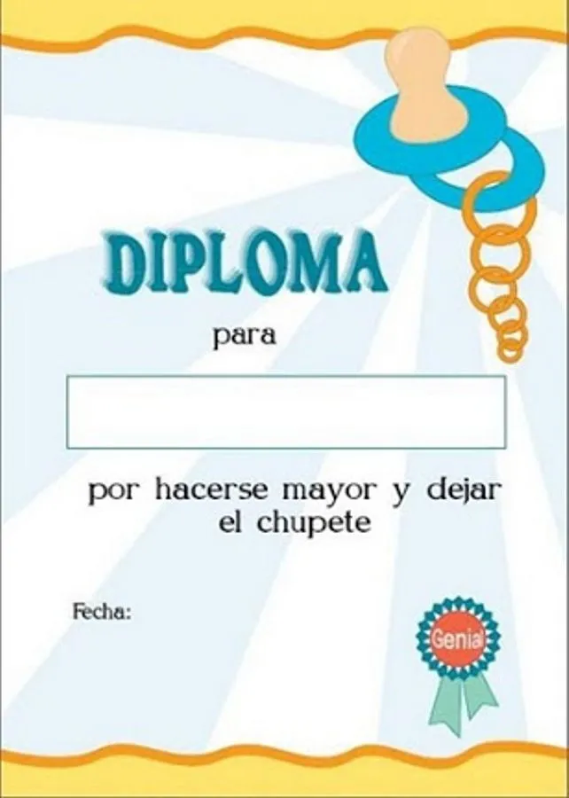 Dibujos y Plantillas para imprimir: Diplomas para imprimir