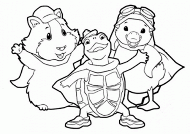 Dibujos y Plantillas para imprimir: Wonder Pets